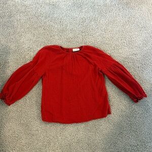 Universal Thread Women’s Red Long Sleeve Top
